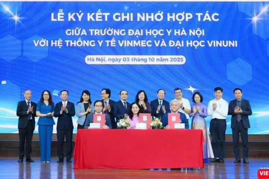 Đại học Y Hà Nội, Vinmec, VinUni hợp tác xây dựng hệ sinh thái y tế hiện đại