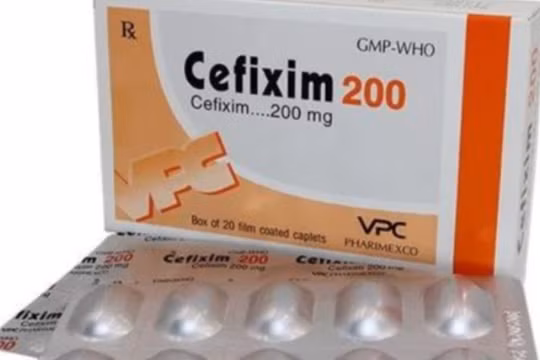 Phát hiện thuốc kháng sinh CEFIXIME 200 giả ở nhiều tỉnh, thành