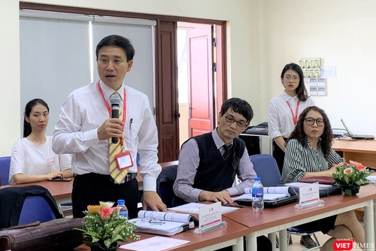 do PGS.TS. Đoàn Quốc Hưng – Phó Hiệu trưởng Trường Đại học Y Hà Nội - chia sẻ về dự án “Nâng cao năng lực đào tạo và nghiên cứu về bệnh không lây nhiễm ở Việt Nam” do Trường thực hiện