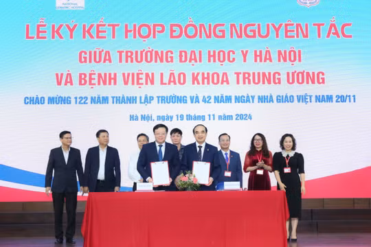 Hợp tác viện - trường để nâng cao chất lượng khám, chữa bệnh cho người dân