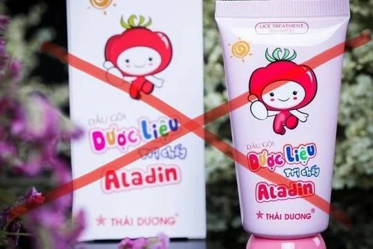 Lý do dầu gội sạch chấy Aladin của công ty Sao Thái Dương bị thu hồi toàn quốc