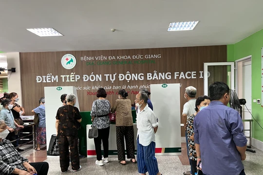 Bệnh viện Đa khoa Đức Giang là một trong những cơ sở y tế của Thủ đô đi đầu trong chuyển đổi số để phục vụ người bệnh