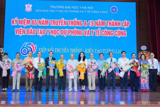 Viện Đào tạo Y học Dự phòng và Y tế Công cộng: 65 năm đồng hành vì sức khỏe cộng đồng