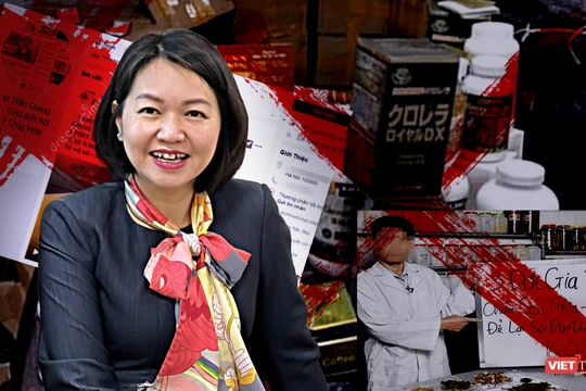 Bà Trần Việt Nga - Phó Cục trưởng Cục An toàn thực phẩm (Bộ Y tế)