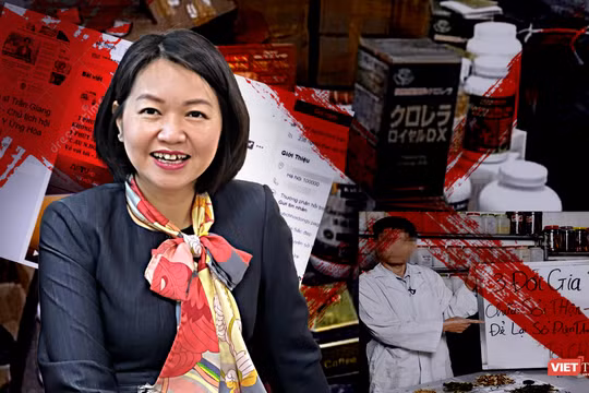 Bà Trần Việt Nga - Phó Cục trưởng Cục An toàn thực phẩm (Bộ Y tế)