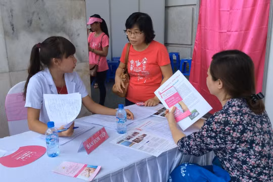 Phụ nữ nên tầm soát ung thư vú định kỳ