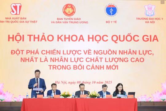 Tạo đột phá từ nguồn nhân lực chất lượng cao