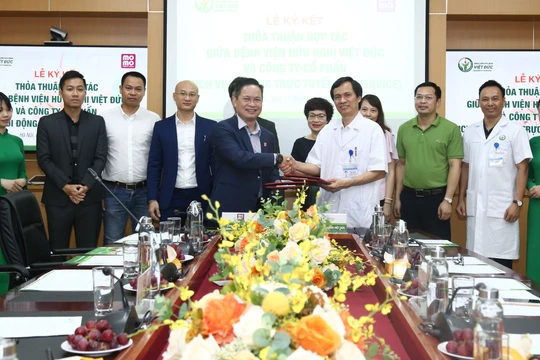 Bệnh viện Hữu nghị VIệt Đức chính thức đưa thanh toán điện tử vào hệ thống thanh toán của Bệnh viện