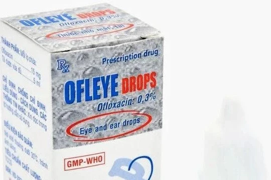Thu hồi toàn quốc lô thuốc dung dịch nhỏ mắt, tai Ofleye Drops 
