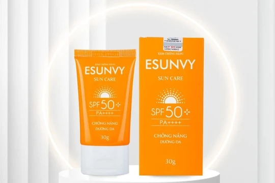 Thu hồi dầu gội đầu Newgi.C, tạm ngừng lưu hành kem chống nắng Esunvy Sun Care