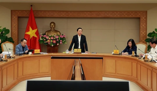 Phó Thủ tướng Trần Hồng Hà chủ trì hội nghị