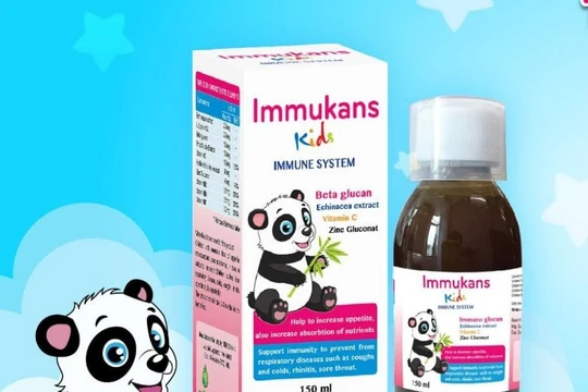 Bộ Y tế khuyến cáo người dân không mua sản phẩm IMMUKANS có nội dung quảng cáo vi phạm 