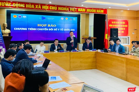 Họp báo về chương trình Chuyển đổi số y t ế quốc gia
