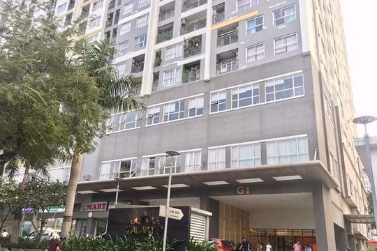 Chung cư nơi xảy ra vụ bé gái bị dâm ô trong thang máy.