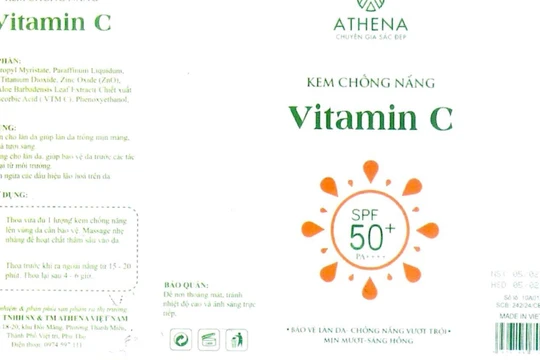 2 loại kem chống nắng bị thu hồi sau khi Bộ Công an xác định là hàng giả