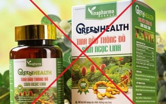 Green Health tinh dầu thông đỏ sâm Ngọc Linh quảng cáo không đúng sự thật