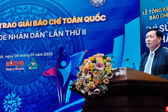 59 tác phẩm xuất sắc nhận Giải Báo chí toàn quốc “Vì sức khoẻ nhân dân” 