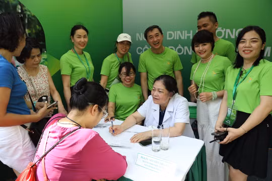 Tư vấn dinh dưỡng tại Ngày dinh dưỡng