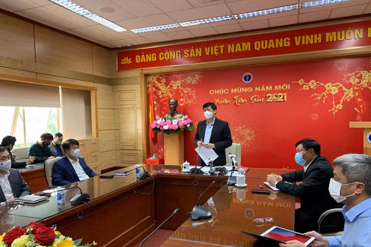 Bộ trưởng Nguyễn Thanh Long – Uỷ viên Trung ương Đảng - chủ trì hội nghị phòng chống dịch COVID-19