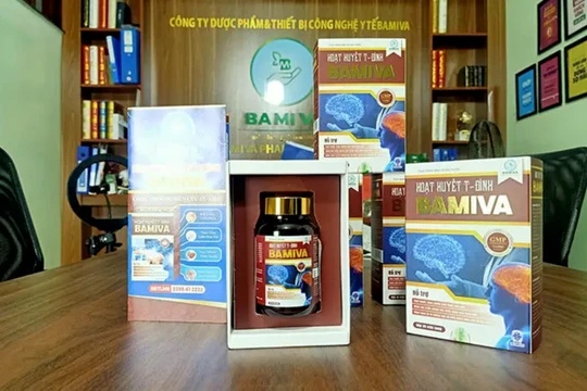 Công ty TNHH dược phẩm và thiết bị Công nghệ Y tế BAMIVA quảng cáo sản phẩm BAMILIVER không được cơ quan có thẩm quyền xác nhận nội dung.