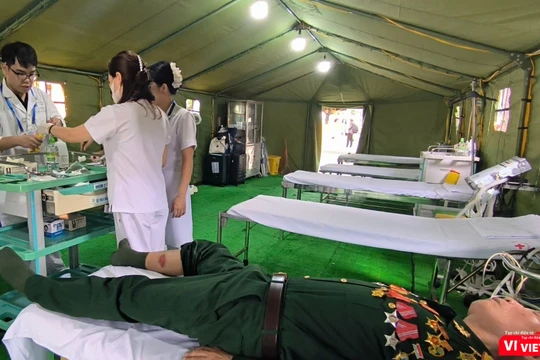 Trên 1.300 người gặp vấn đề sức khỏe được xử lý, cấp cứu an toàn trong ngày hội lớn 2/9