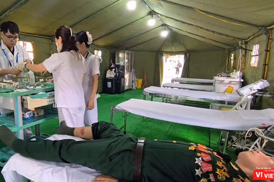 Trên 1.300 người gặp vấn đề sức khỏe được xử lý, cấp cứu an toàn trong ngày hội lớn 2/9