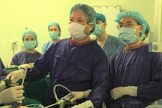 Phẫu thuật tiêu hóa cho một bệnh nhân người Đức 