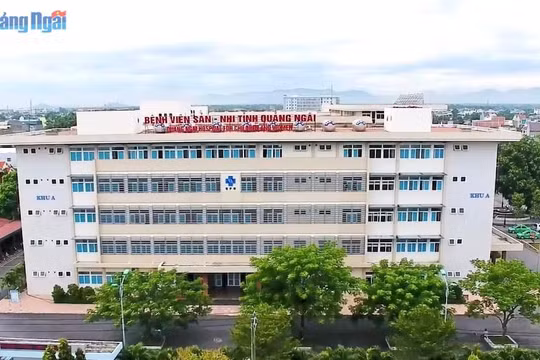 Bệnh viện Sản Nhi Quảng Ngãi (ảnh Báo Quảng Ngãi)