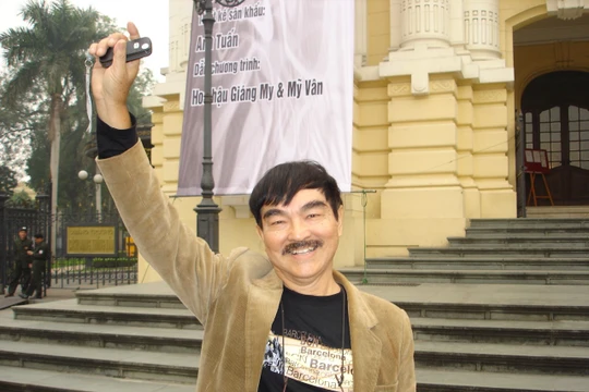 NSND Thế Anh (ảnh: Thanh Hằng)