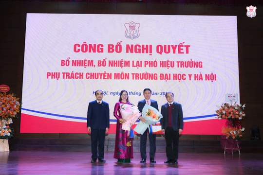  Trường Đại học Y Hà Nội bổ nhiệm PGS.TS. Kim Bảo Giang làm Phó Hiệu trưởng 