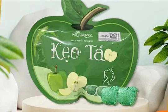 Bộ Y tế: Kẹo táo thải mỡ bụng, N-collagen Chanh plus do Ngân Collagen quảng cáo có vi phạm