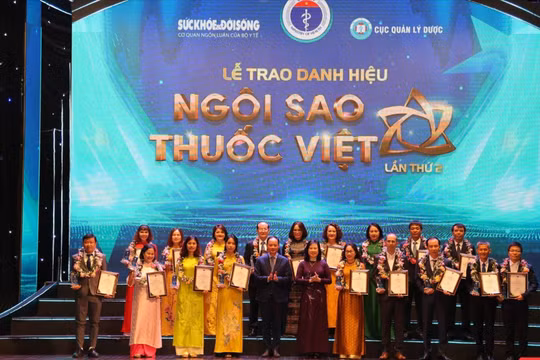 Bộ Y tế vinh danh các đơn vị sản xuất thuốc trong nước