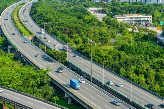 Tuyến cao tốc Cần Thơ - Cà Mau được đề xuất xây dựng với 2 dự án thành phần: Cần Thơ - Hậu Giang và Hậu Giang - Cà Mau - Ảnh minh hoạ: Cao tốc Quảng Châu - Thâm Quyến.