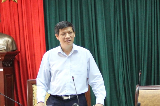 GS.TS. Nguyễn Thanh Long được điều động trở lại đảm nhiệm vai trò Thứ trưởng Bộ Y tế (ảnh: Thanh Hằng)