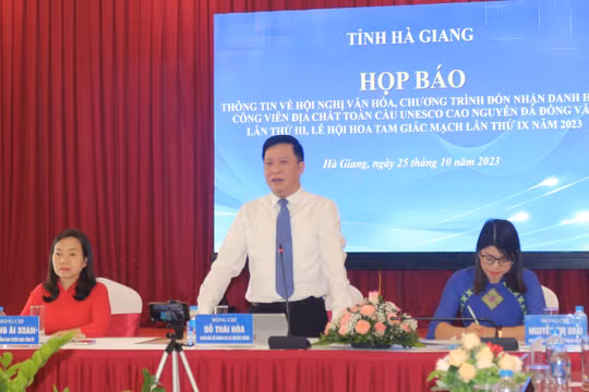 Ông Đỗ Thái Hoà - Giám đốc Sở Thông tin và Truyền thông tỉnh Hà Giang.