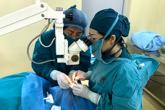 Phẫu thuật cho bệnh nhân bị thiên đầu thống