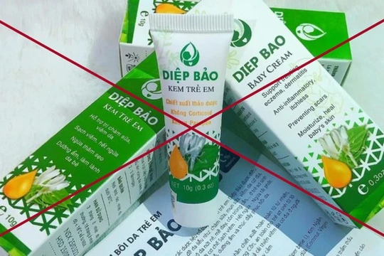 Sau khi Mỹ thu hồi kem Diệp Bảo do có chì, hiện Việt Nam đã bắt đầu thu hồi và tiêu hủy