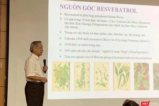 GS.TS Đào Văn Phan chia sẻ về ứng dụng hoạt chất mới Resveratrol trong điều trị ung bướu