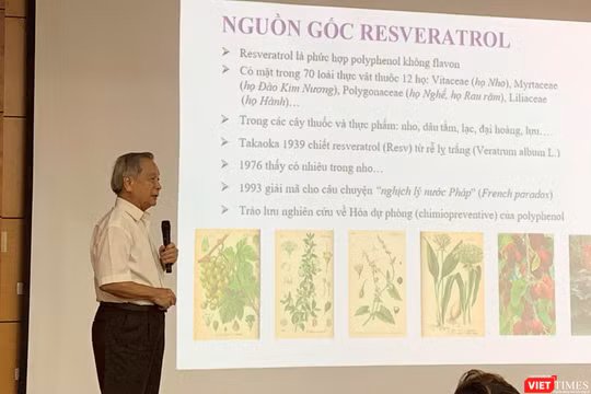 GS.TS Đào Văn Phan chia sẻ về ứng dụng hoạt chất mới Resveratrol trong điều trị ung bướu