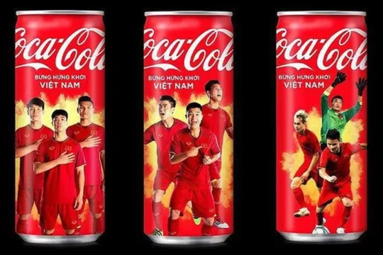 Mẫu quảng cáo của Coca Cola 