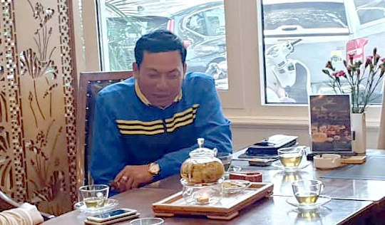 Ông Trần Đức Hà - người bị tố hành hung cháu bé 12 tuổi ở Khu đô thị Ciputra