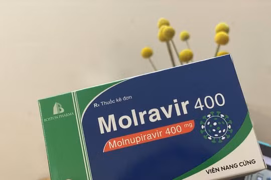 Thuốc Molnupiravir điều trị COVID-19 (ảnh Minh Thuý)