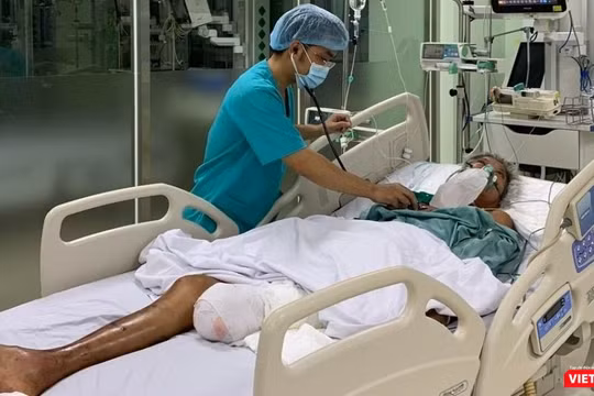 Nhiễm “vi khuẩn ăn thịt người”, người đàn ông nguy kịch, phải cắt bỏ một chân