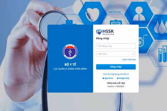 Sổ sức khỏe điện tử sẽ được cơ sở khám bệnh, chữa bệnh tạo lập, ký số và tích hợp trên ứng dụng VNeID.