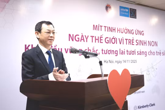 Bộ Y tế kêu gọi hành động vì trẻ sinh non: Khởi đầu vững chắc cho mọi trẻ em