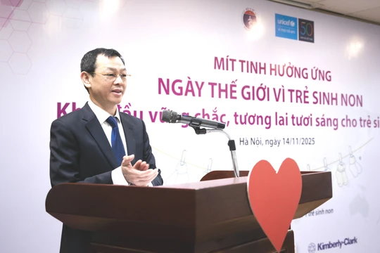 Bộ Y tế kêu gọi hành động vì trẻ sinh non: Khởi đầu vững chắc cho mọi trẻ em