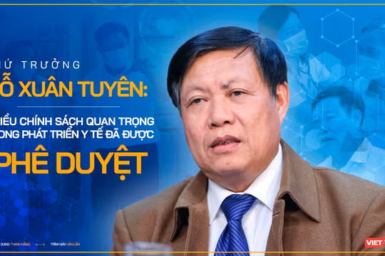 Thứ trưởng Bộ Y tế Đỗ Xuân Tuyên
