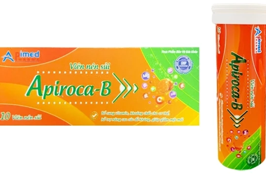Tạm dừng lưu thông viên sủi APIROCA-B vì không đúng chất lượng như công bố