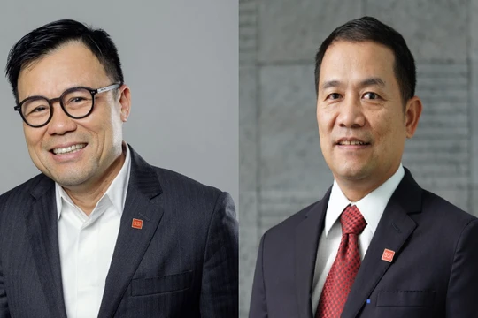 Ông Nguyễn Duy Hưng (trái) và ông Nguyễn Hồng Nam (Nguồn: SSI)