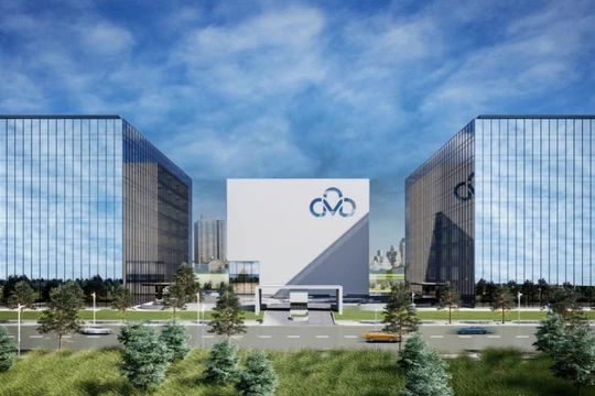 Phối cảnh dự án CMC Creative Space tại quận 7 TP. HCM (Nguồn: CMC)